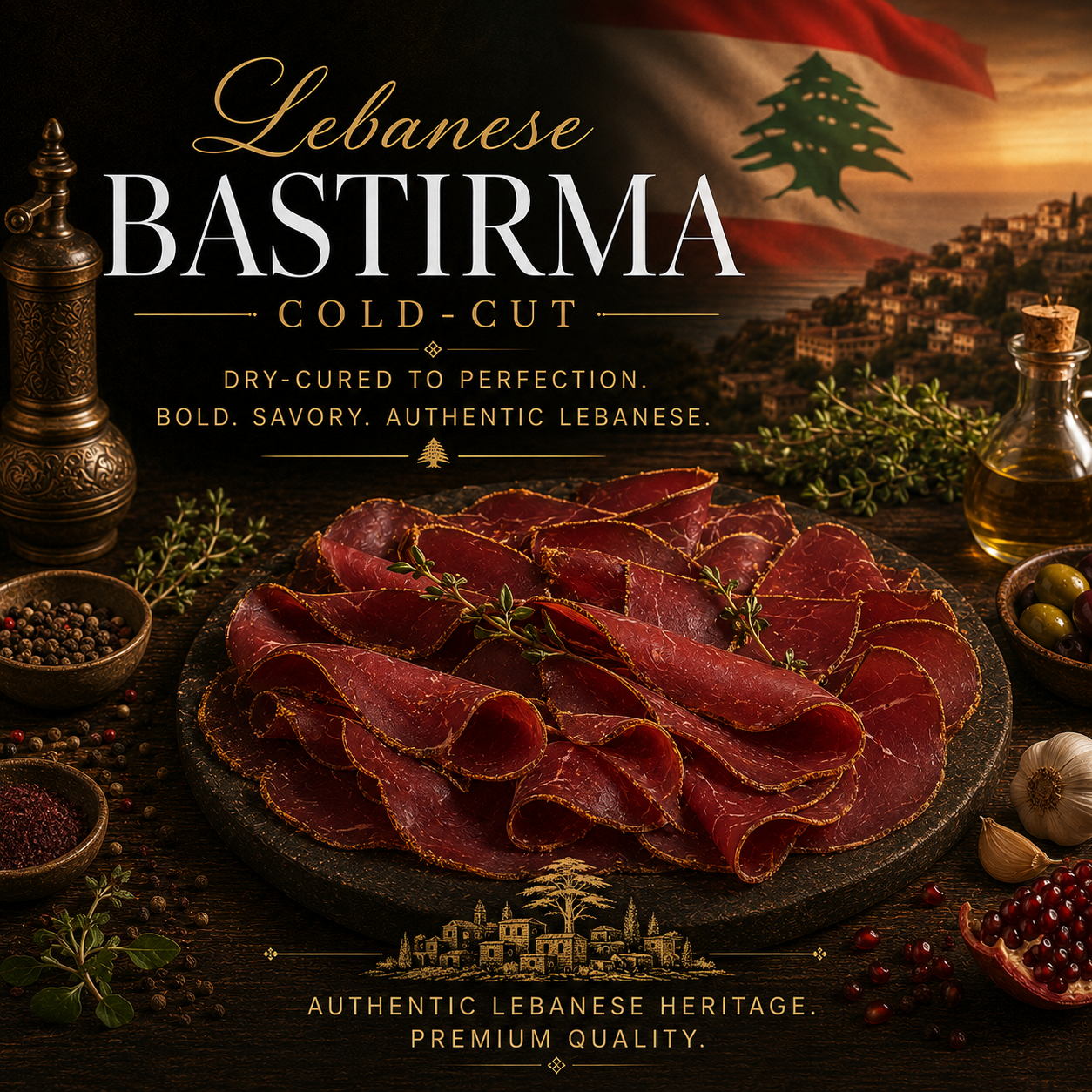 Lebanese Bastirma Cold-cut
